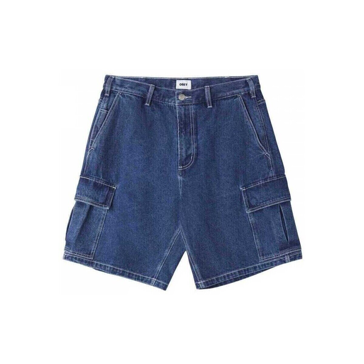 Obey Îmbracaminte Bigwig baggy denim cargo short