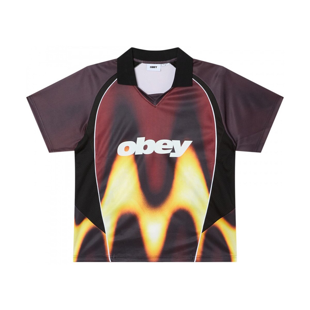 Obey Îmbracaminte blurred soccer jersey