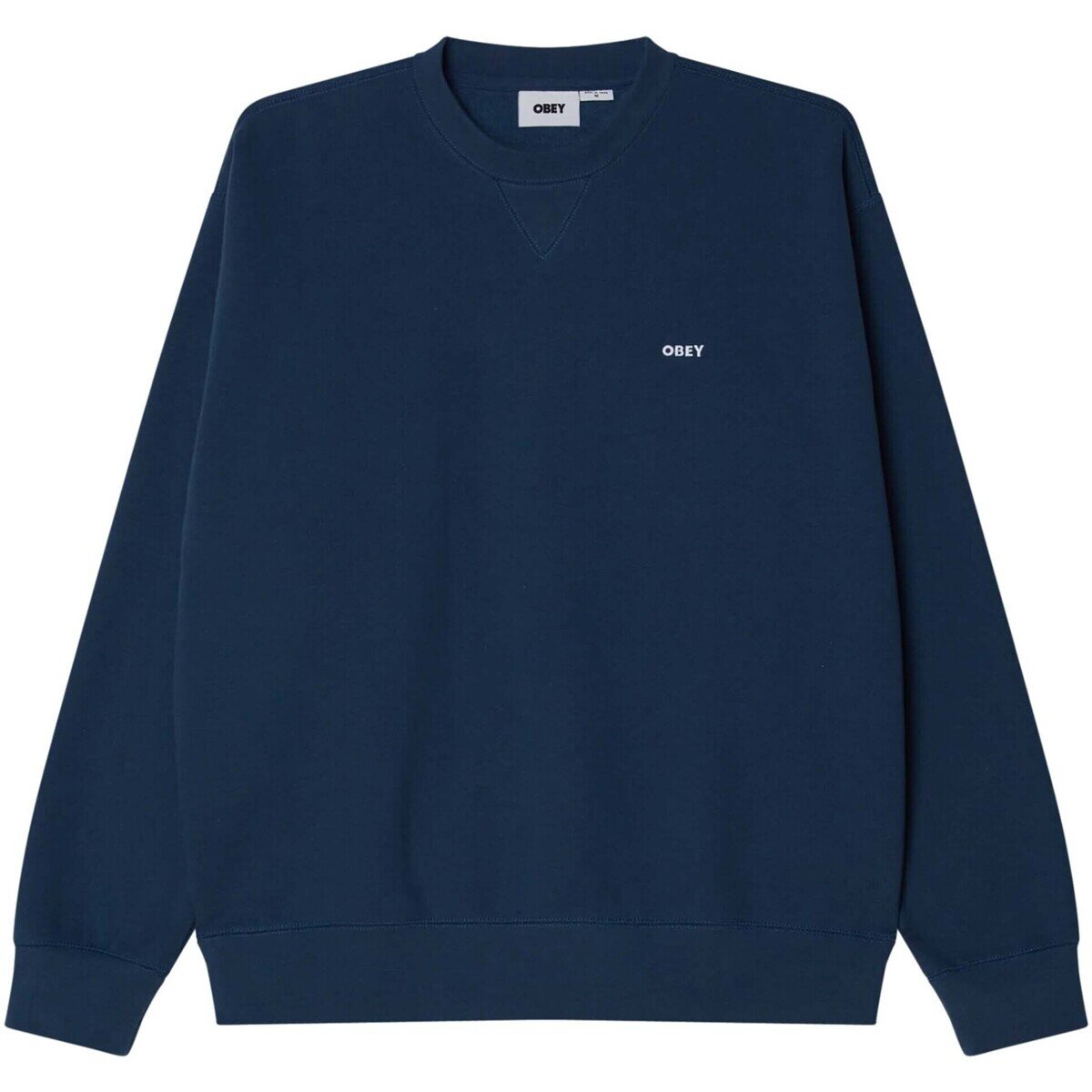 Obey Îmbracaminte Established Works Bold Crew Ii Fleece