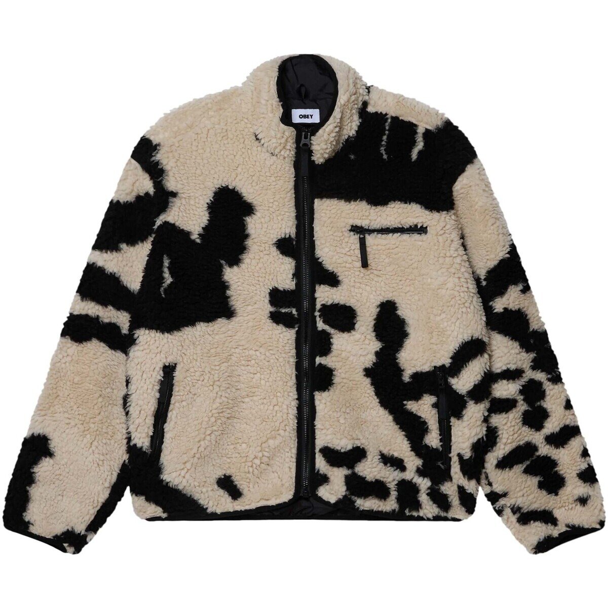Obey Îmbracaminte Shaggy Sherpa Jacket