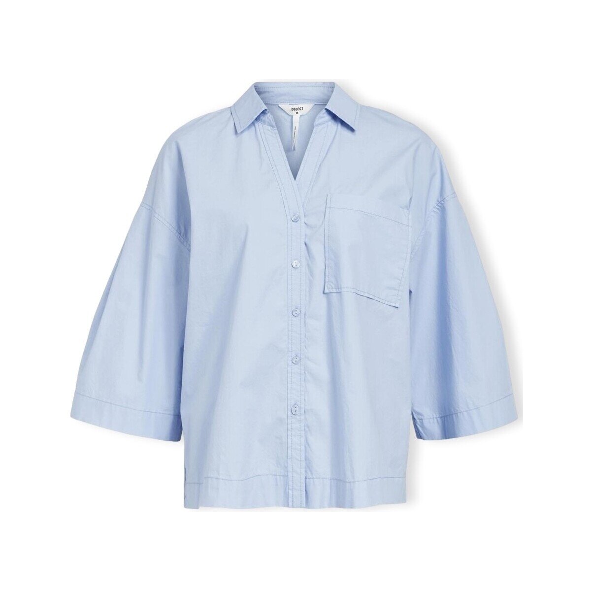 Object Îmbracaminte Demi Shirt 3/4 - Brunnera Blue