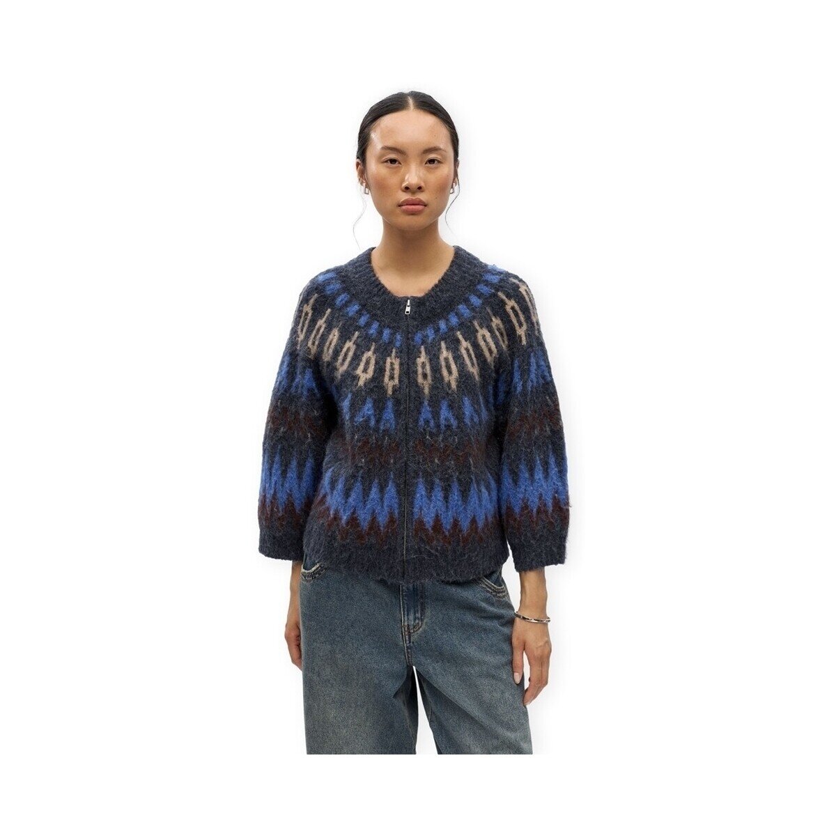 Object Îmbracaminte Jaade Diana Cardigan - Sky Captain/Multicolor