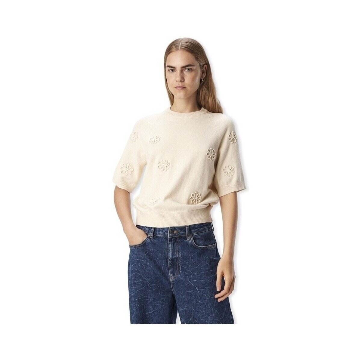 Object Îmbracaminte Laney Rubin Knit - Sandshell