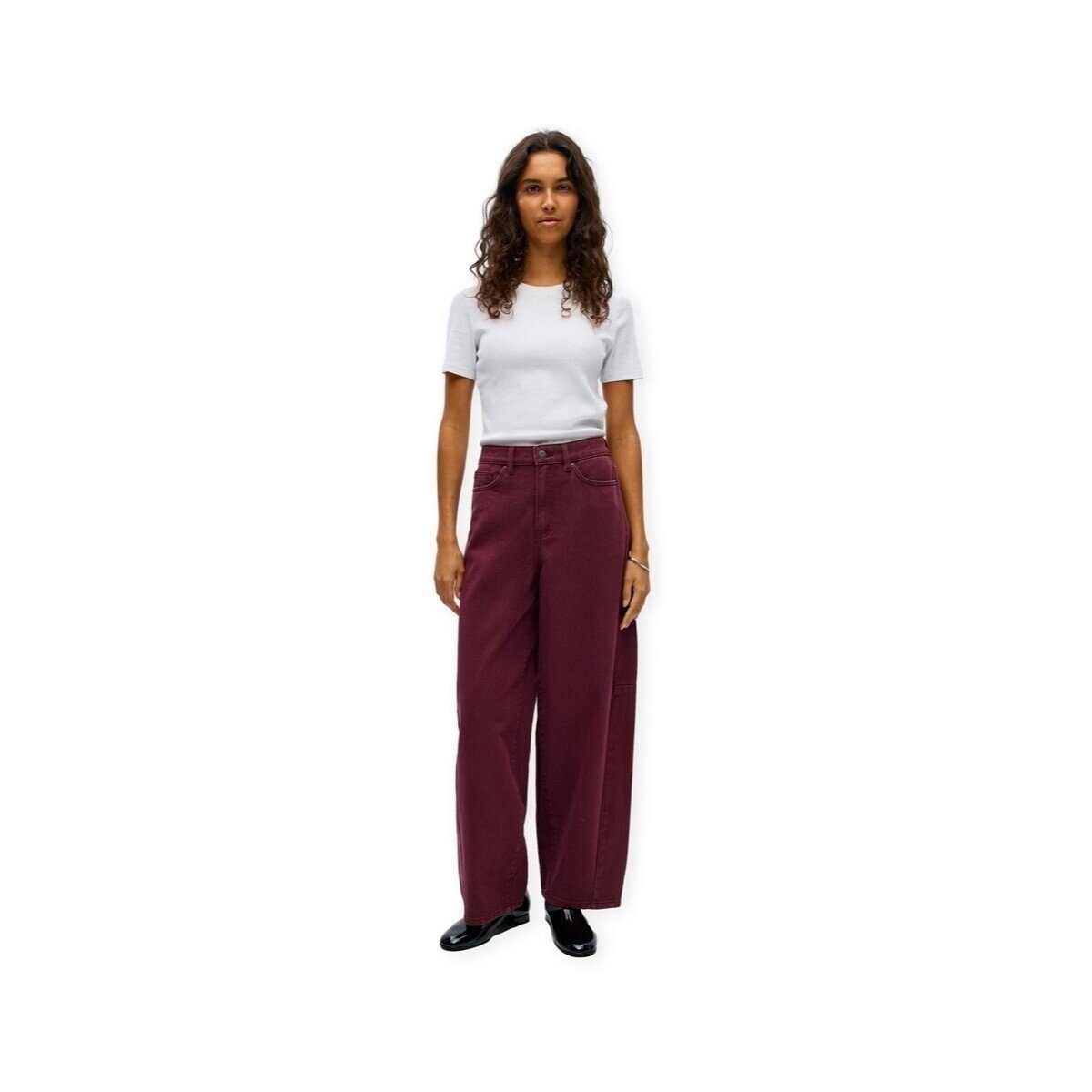 Object Îmbracaminte Moji Elsa Trousers - Winetasting
