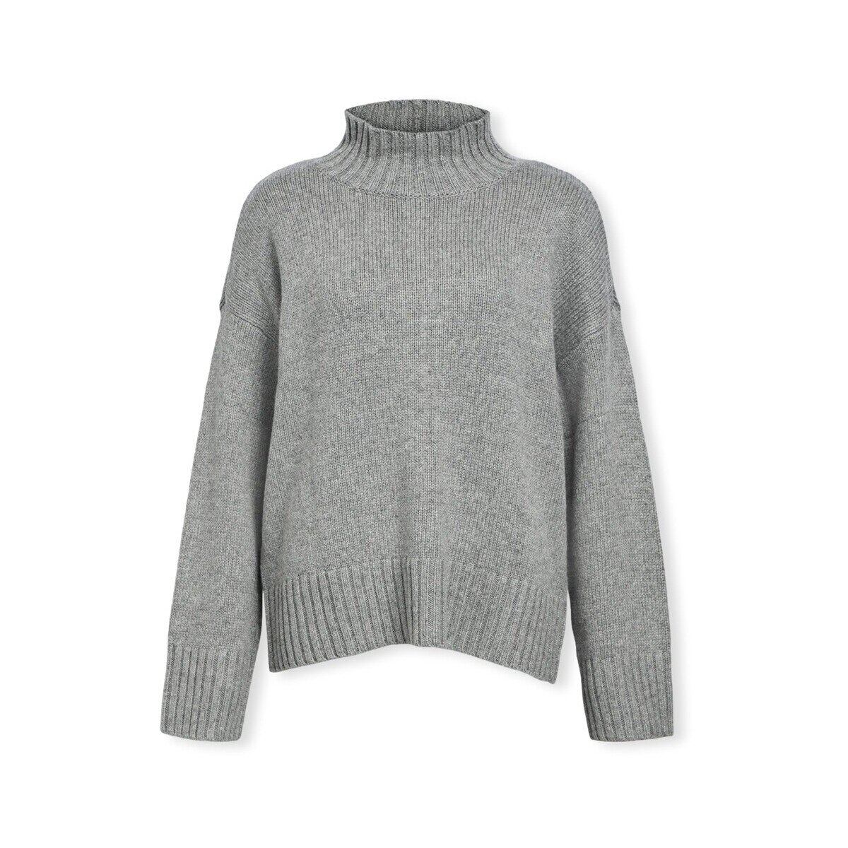 Object Îmbracaminte Noos Agnes LO Knit - Medium Grey Melange