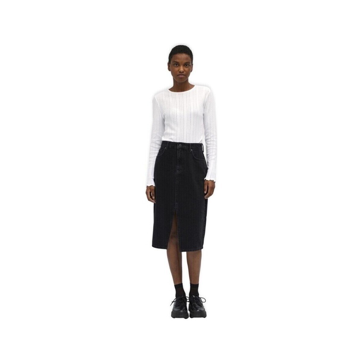 Object Îmbracaminte Noos Harlow Midi Skirt - Black