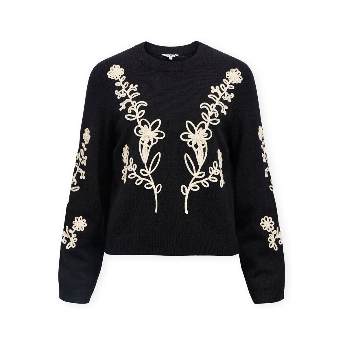 Object Îmbracaminte Noos Laney Rubin Knit - Black/Sandshell