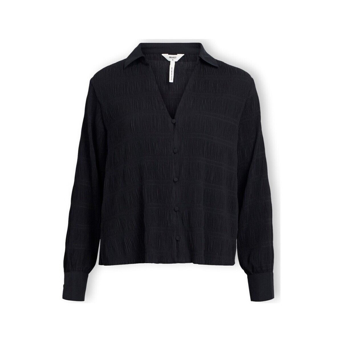 Object Îmbracaminte Stina Shirt L/S - Black