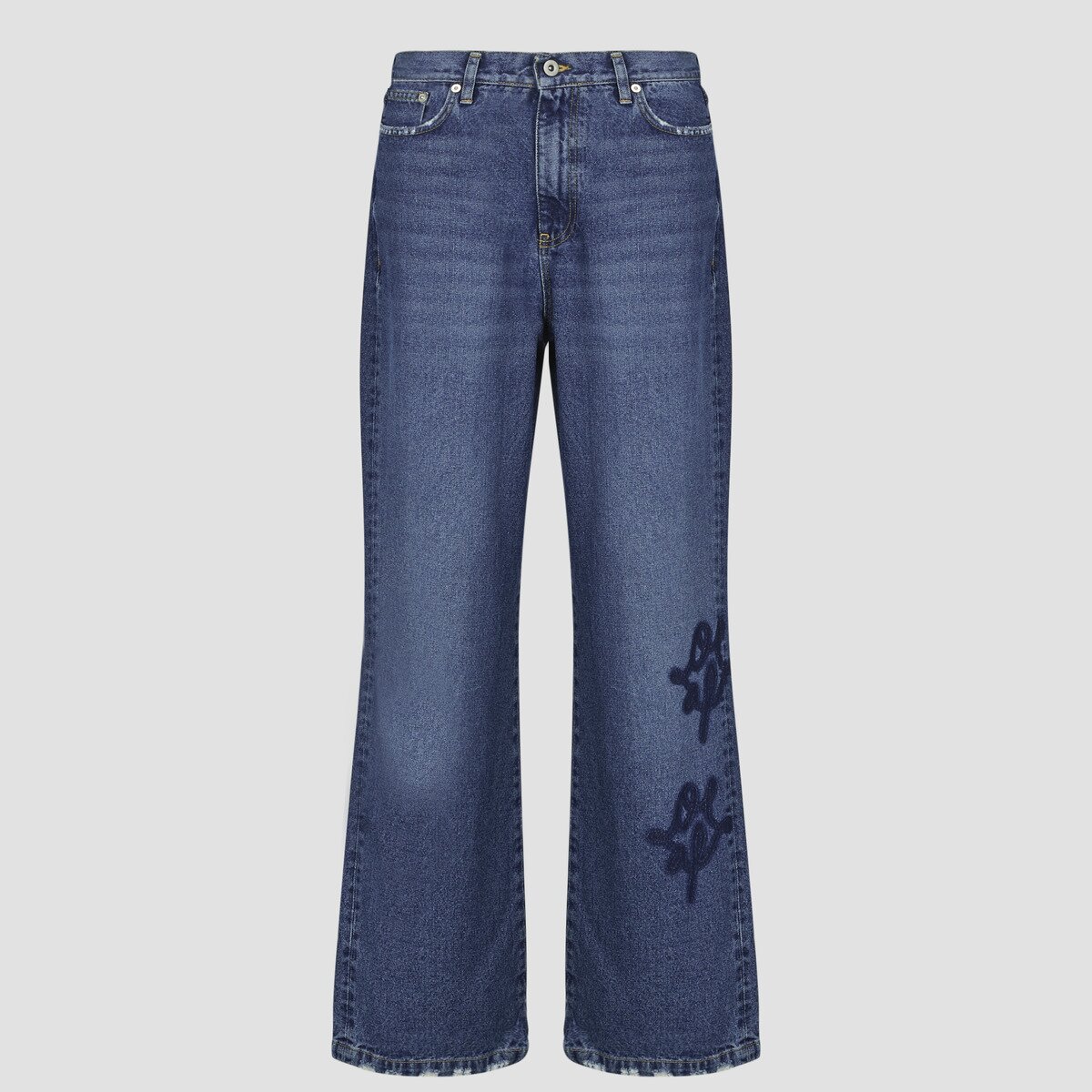 OLAF Îmbracaminte MONOGRAM DENIM PANT