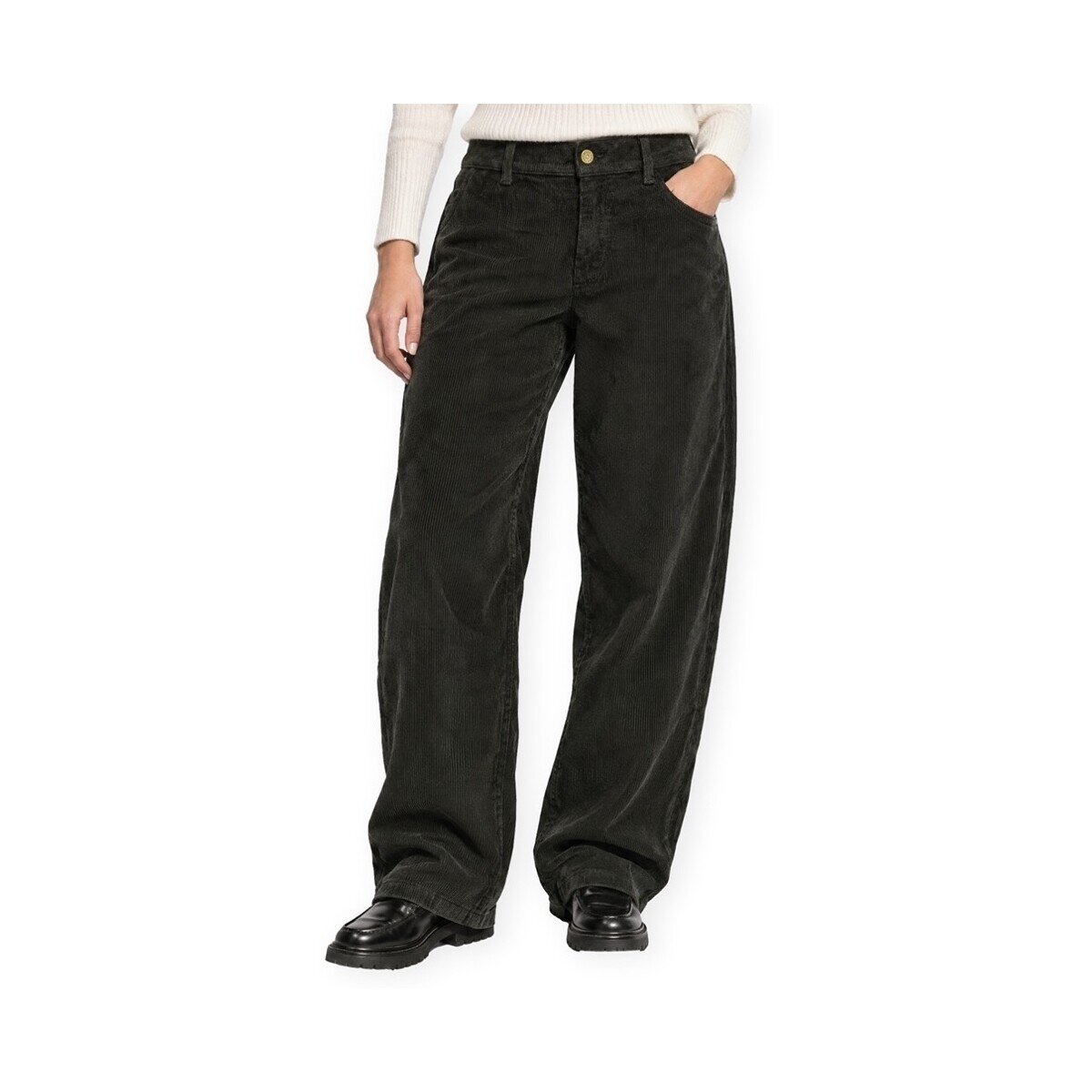 Only Îmbracaminte Blair-Global Barrel Trousers - Beluga