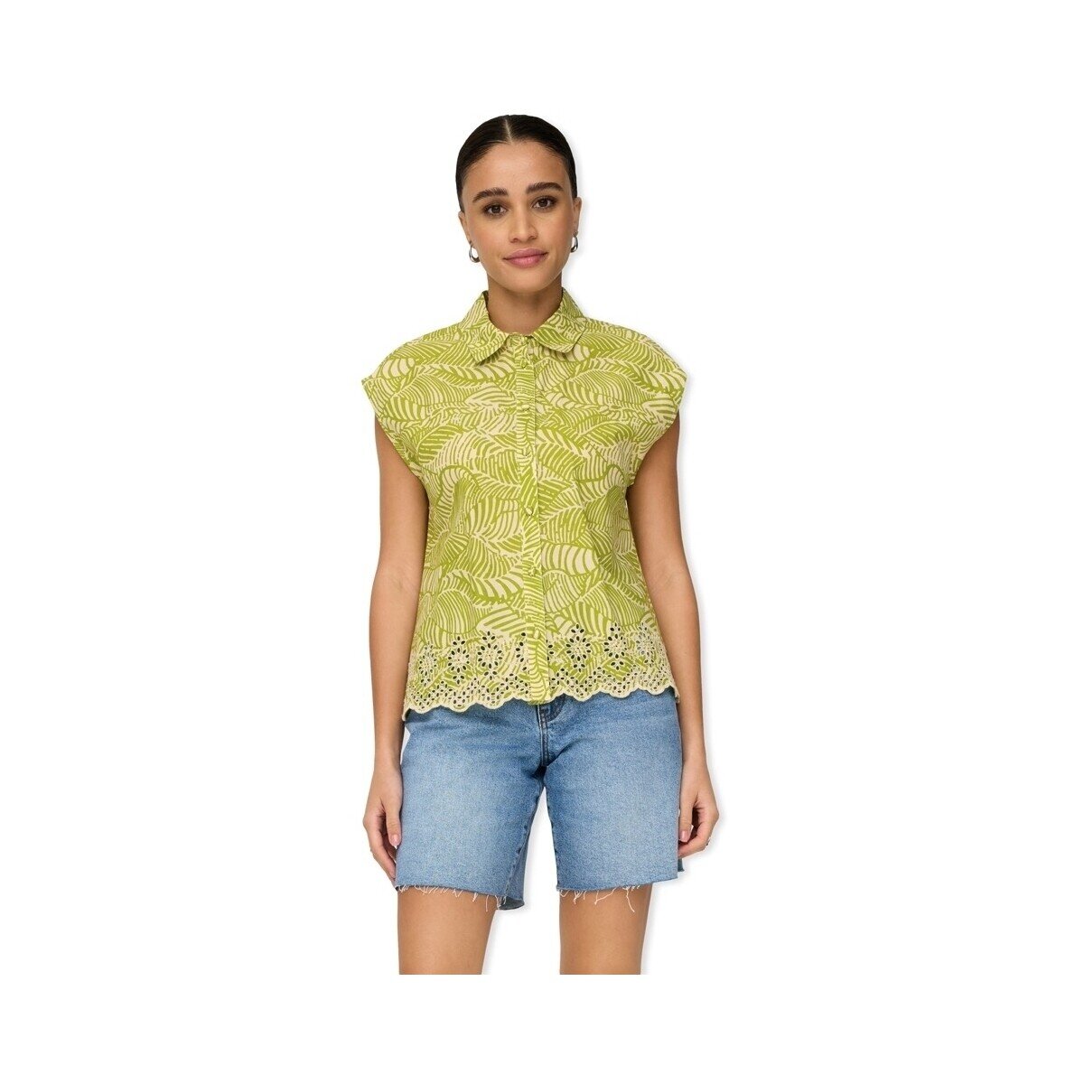 Only Îmbracaminte Lou Life Shirt - Caming Gear/Unamedle