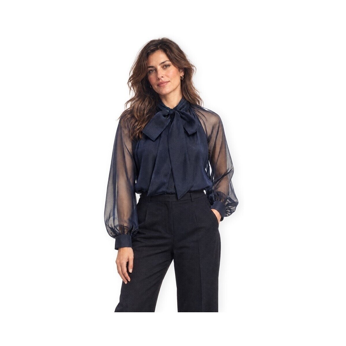 Only Îmbracaminte Lumeria Shirt - Navy Blazer