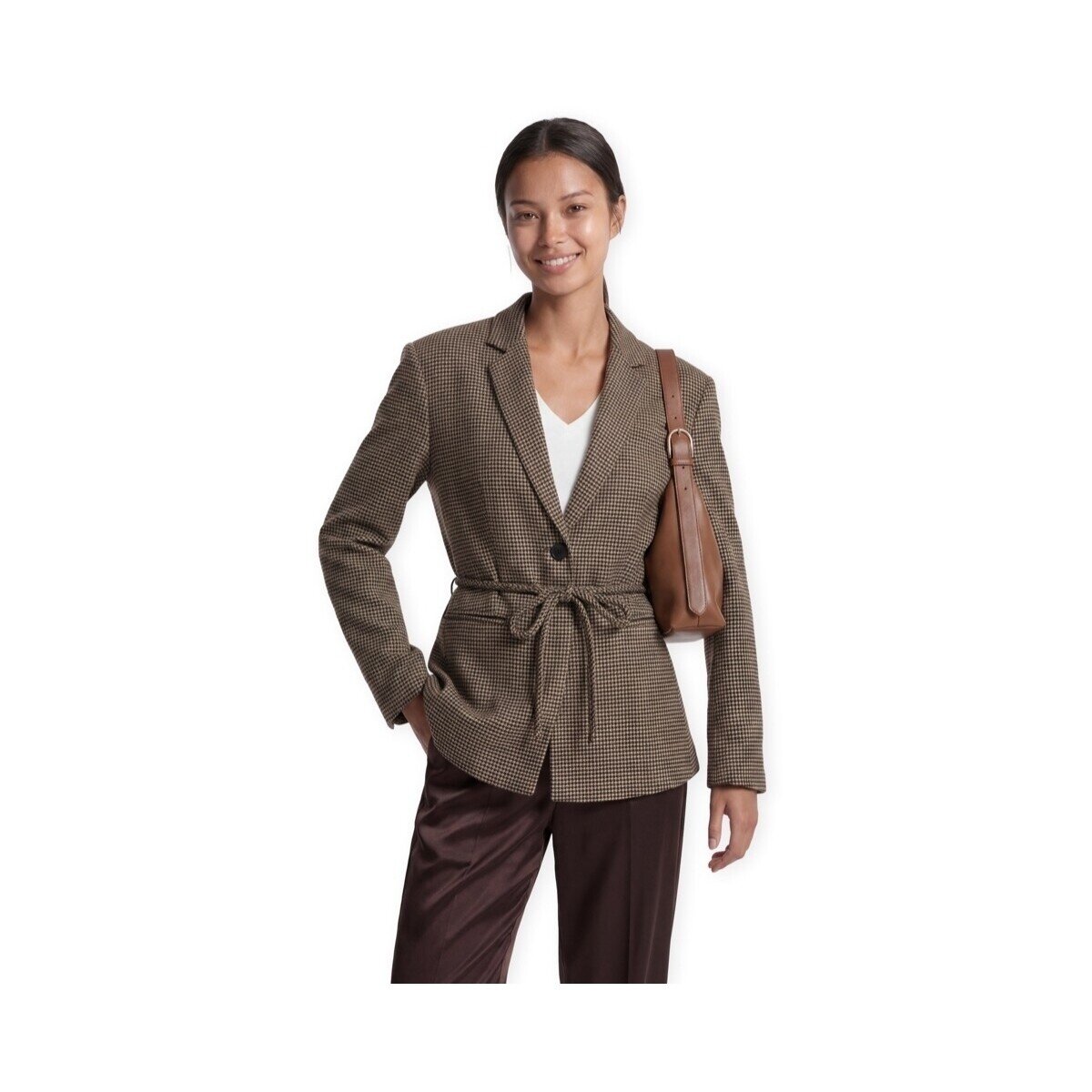 Only Îmbracaminte Nella Belt Jacket - Cornstalk/Tobacco