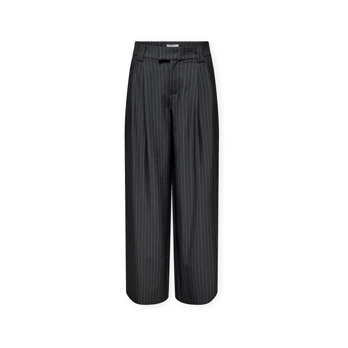 Only Îmbracaminte Nisa Life Trousers - Dark Grey Melange