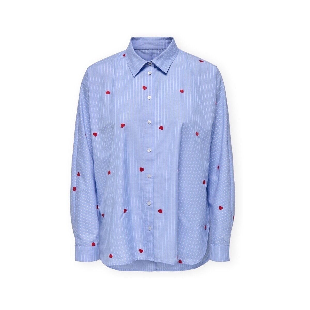 Only Îmbracaminte Noos New Lina Grace Shirt - Moonlight Blue/Stripe