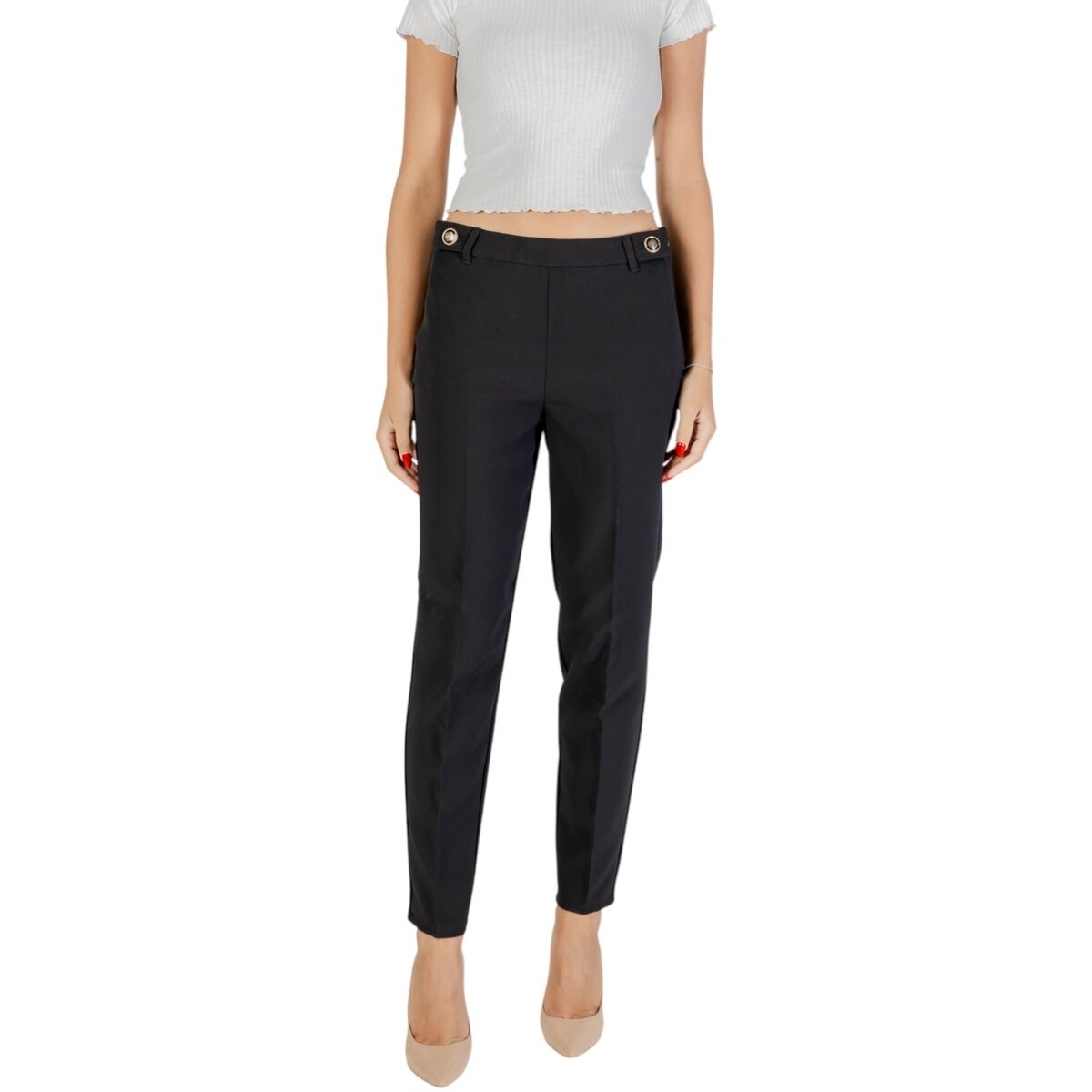 Only Îmbracaminte ONLASTRID LIFE HW ANK CIGARETTE PANT TLR 15355227