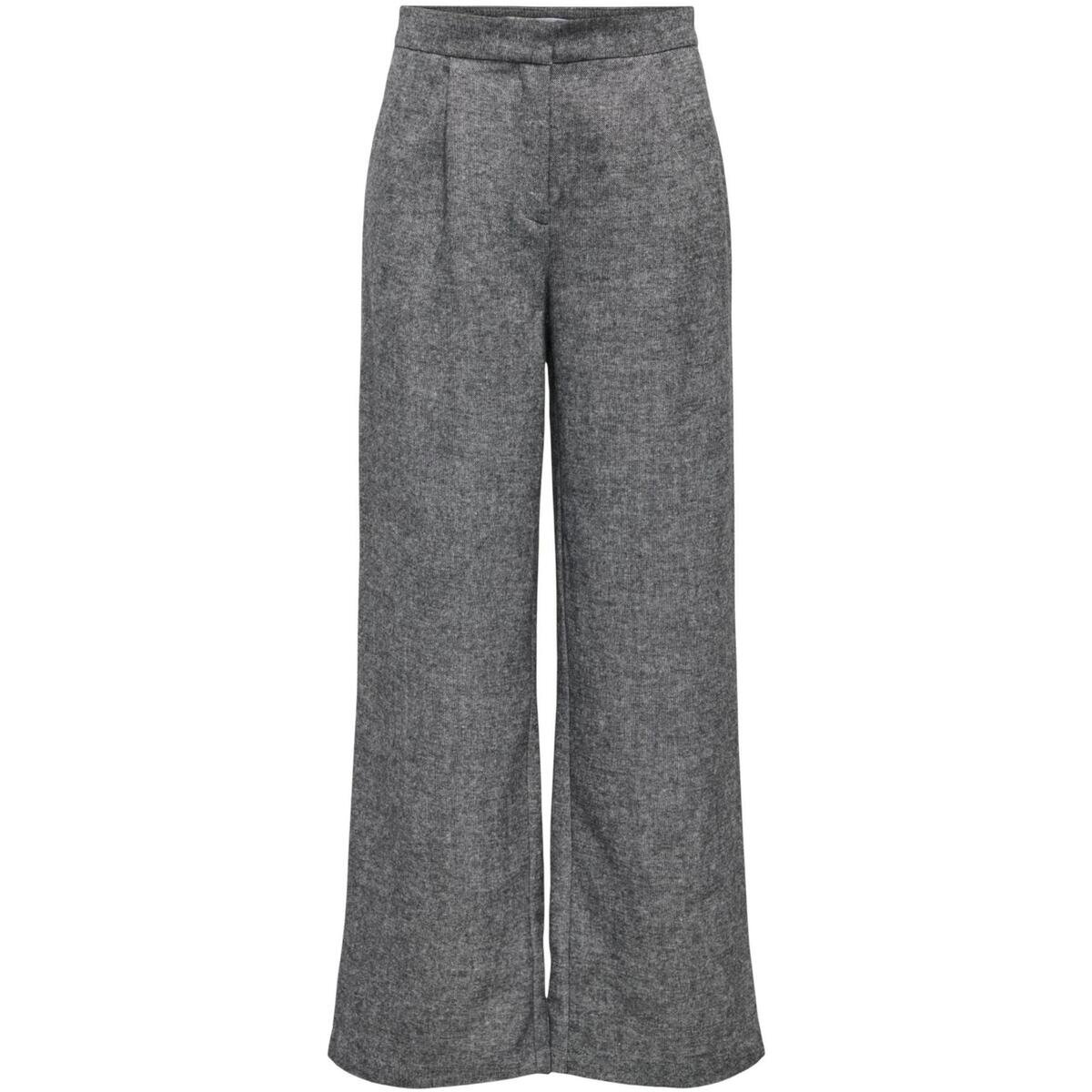 Only Îmbracaminte Onlbekka Life Hw Wide Wool Look Pant Tlr 15360269