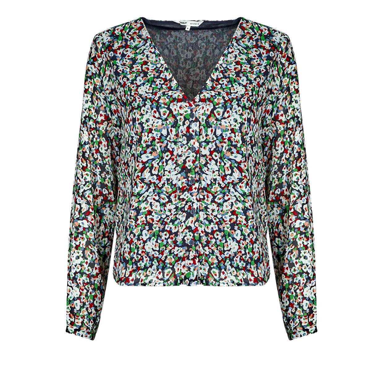 Only Îmbracaminte ONLDANIELLE FR L/S V-NECK LUREX TOP PTM