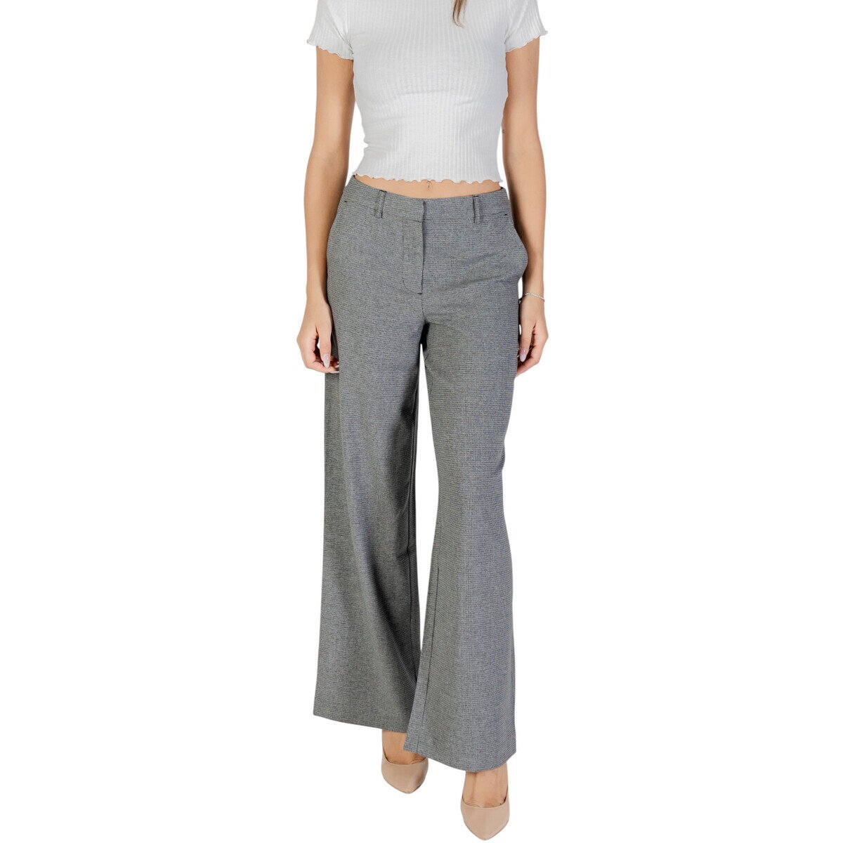 Only Îmbracaminte ONLDELL LIFE MW WIDE PANT CC TLR 15351146