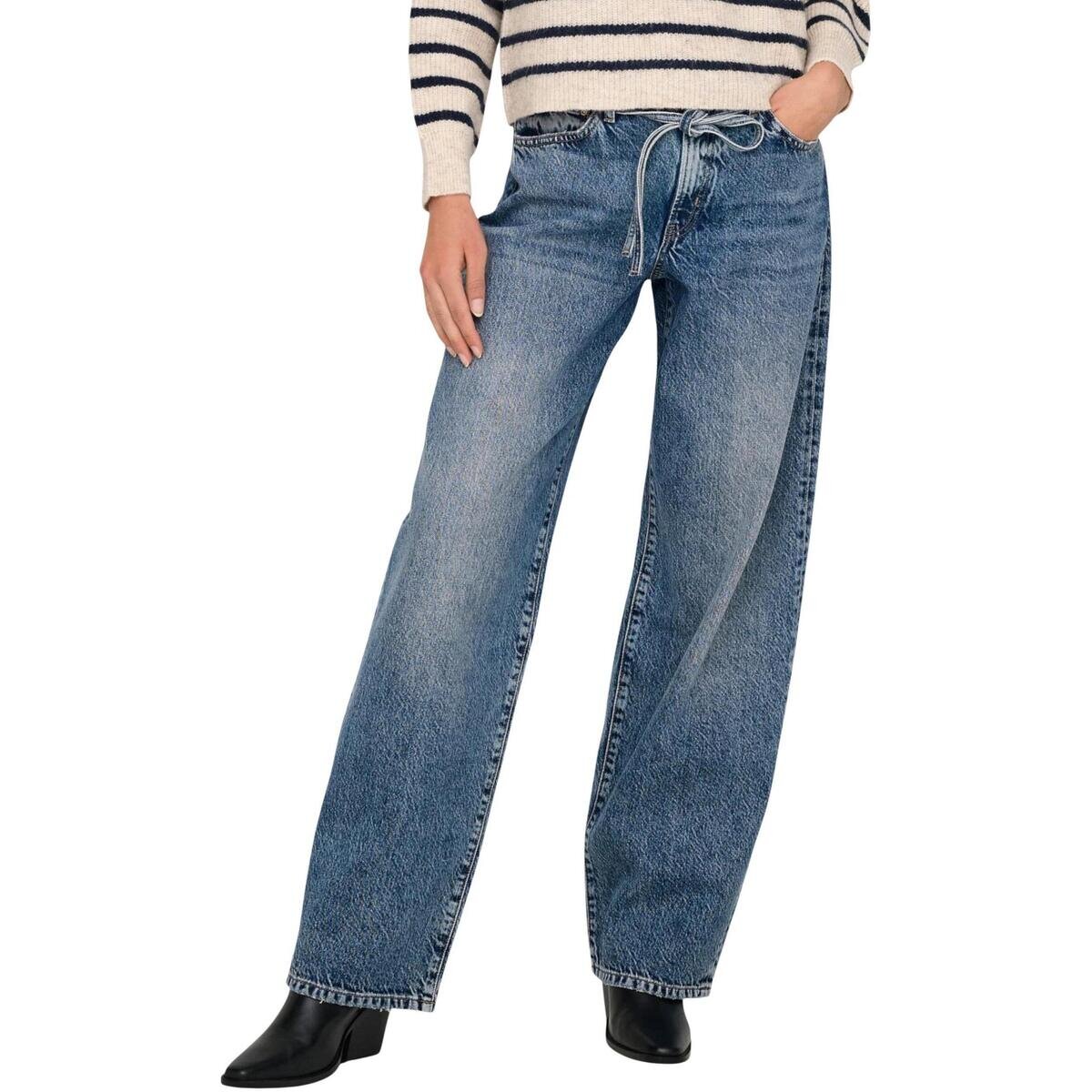 Only Îmbracaminte ONLGIANNA MW STRAIGHT DOT450 DNM NOOS 15347093