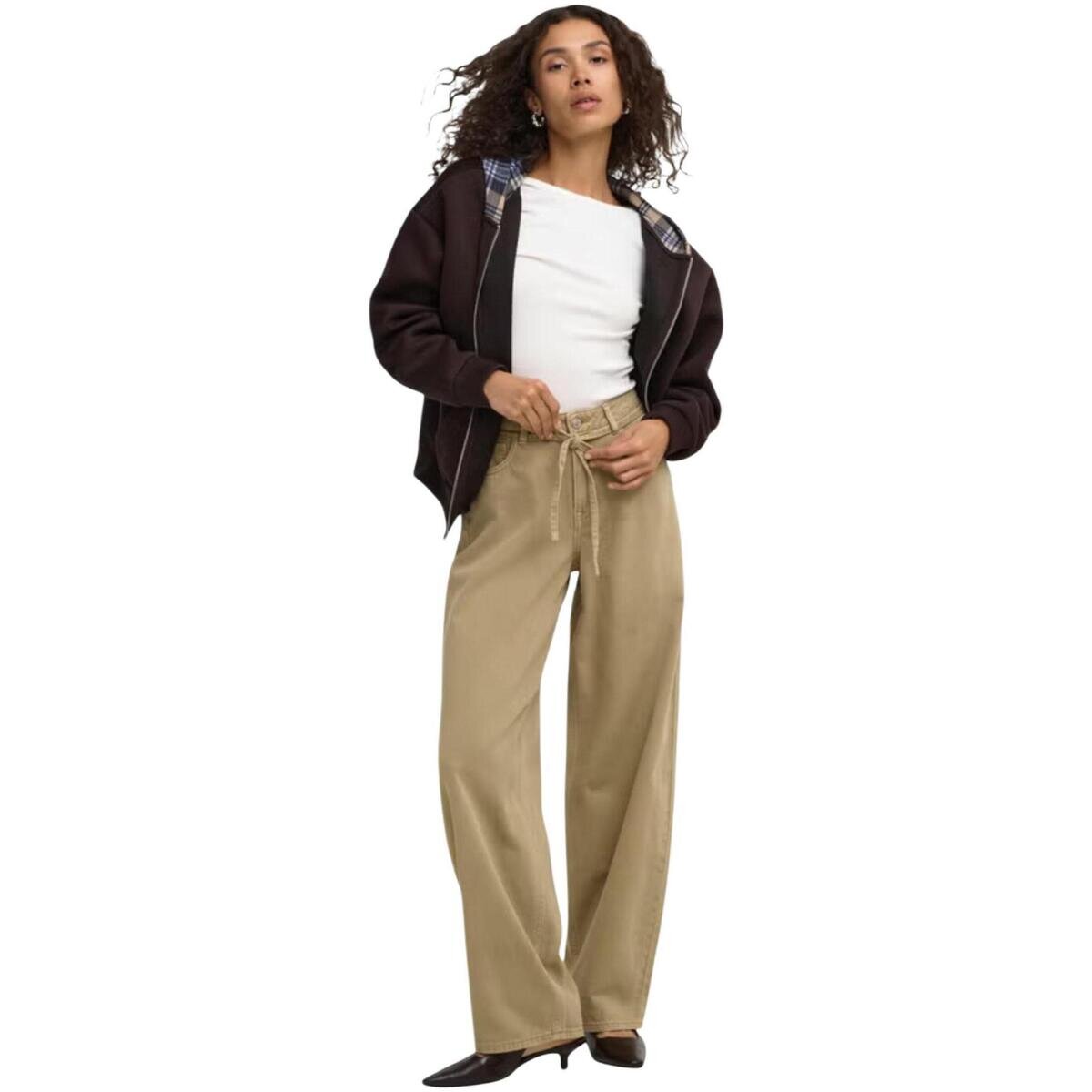 Only Îmbracaminte ONLGIANNA-SILLA MW ST BELT PANT PNT NOOS 15372521