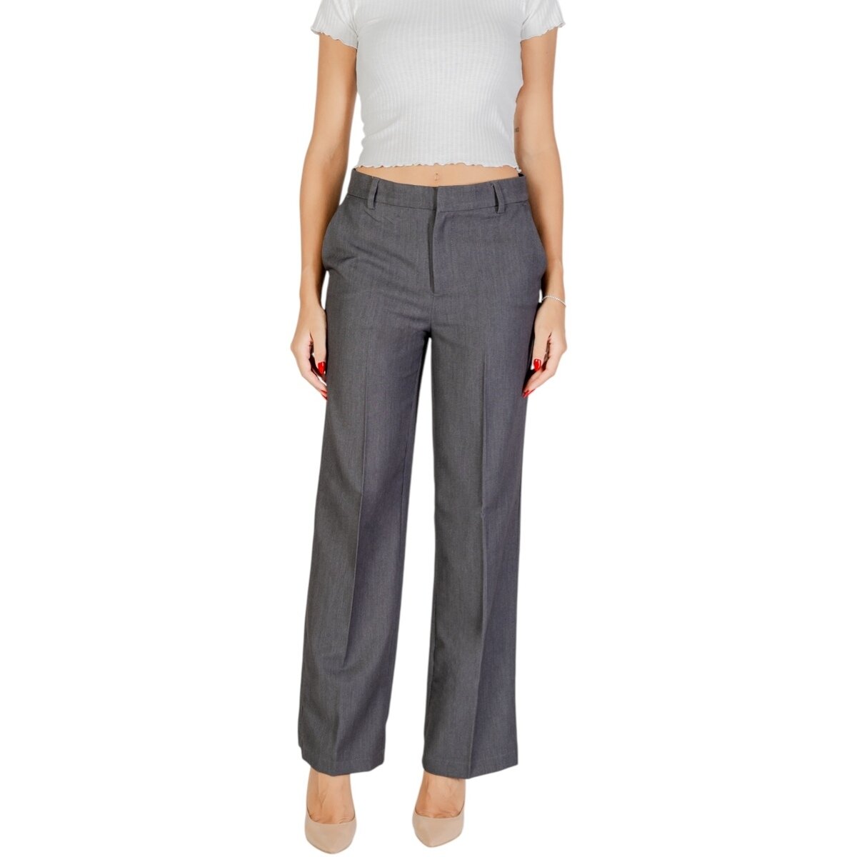 Only Îmbracaminte ONLHATTIE-LANA HW W MEL PANT TLR 15318089