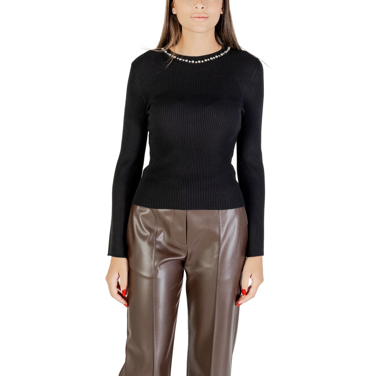 Only Îmbracaminte ONLNATASCHA LS BLING ONECK CC KNT 15350822