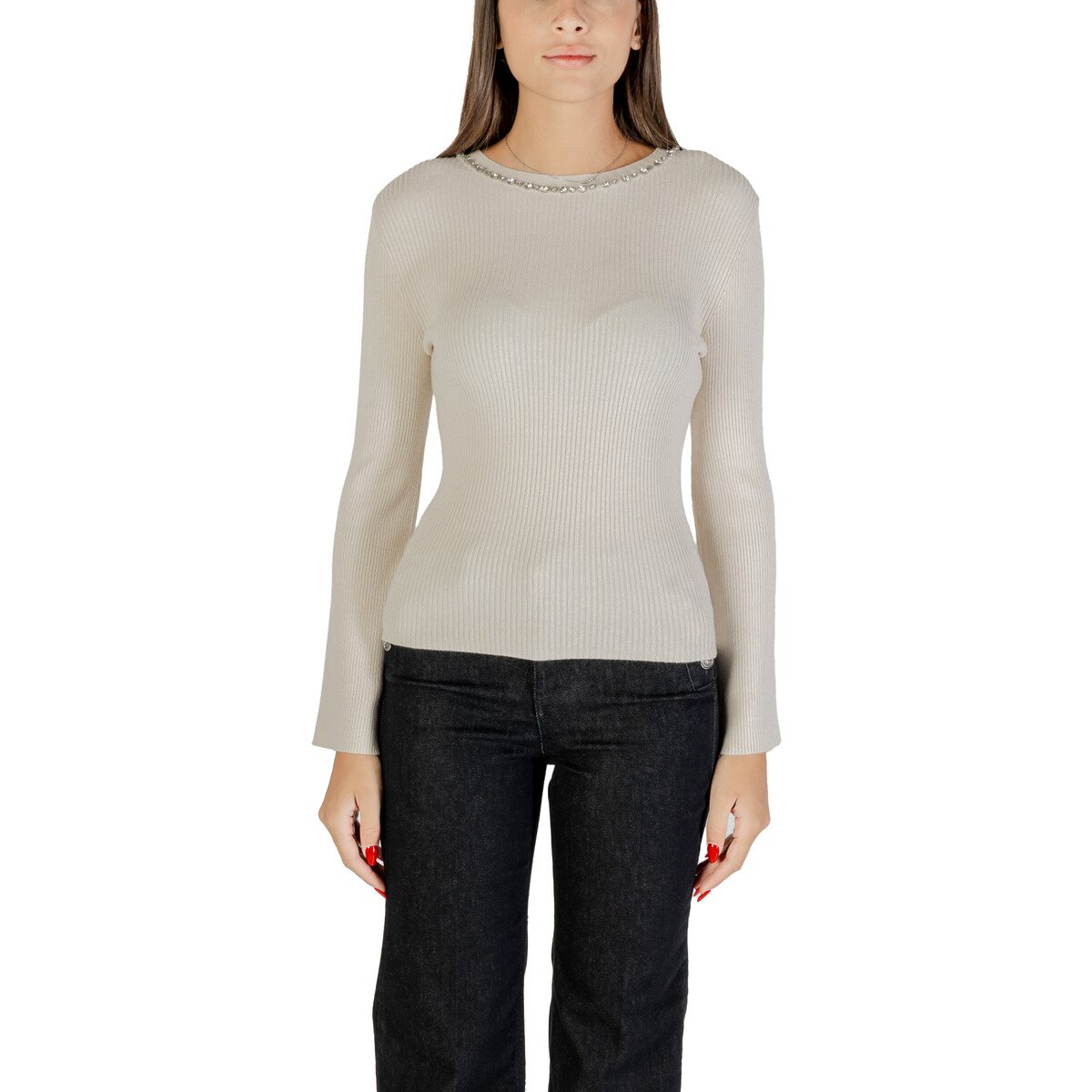 Only Îmbracaminte ONLNATASCHA LS BLING ONECK CC KNT 15350822