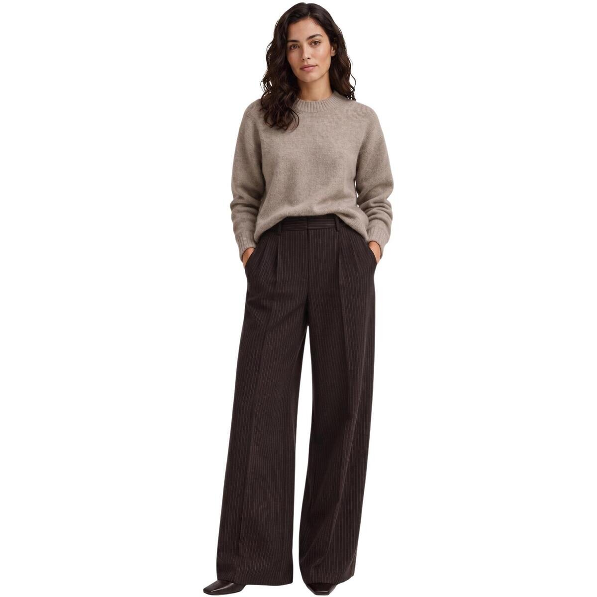 Only Îmbracaminte Onlzina Mw Wide Pinstripe Pant Tlr 15382217
