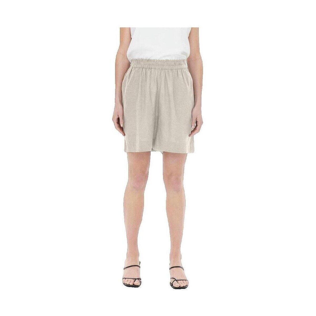 Only Îmbracaminte Short Tokyo en mélange de lin