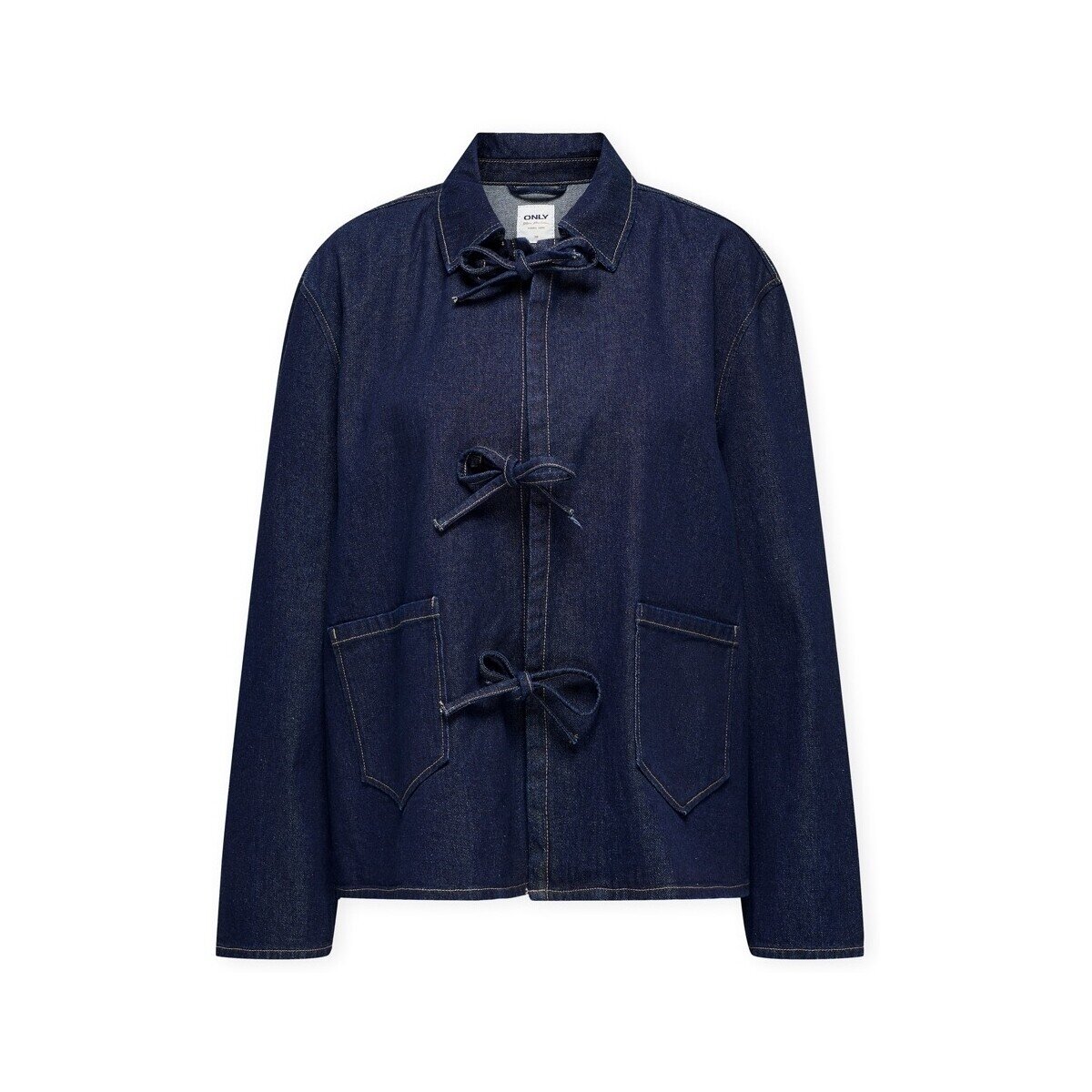 Only Îmbracaminte Thille Jacket - Dark Blue Denim