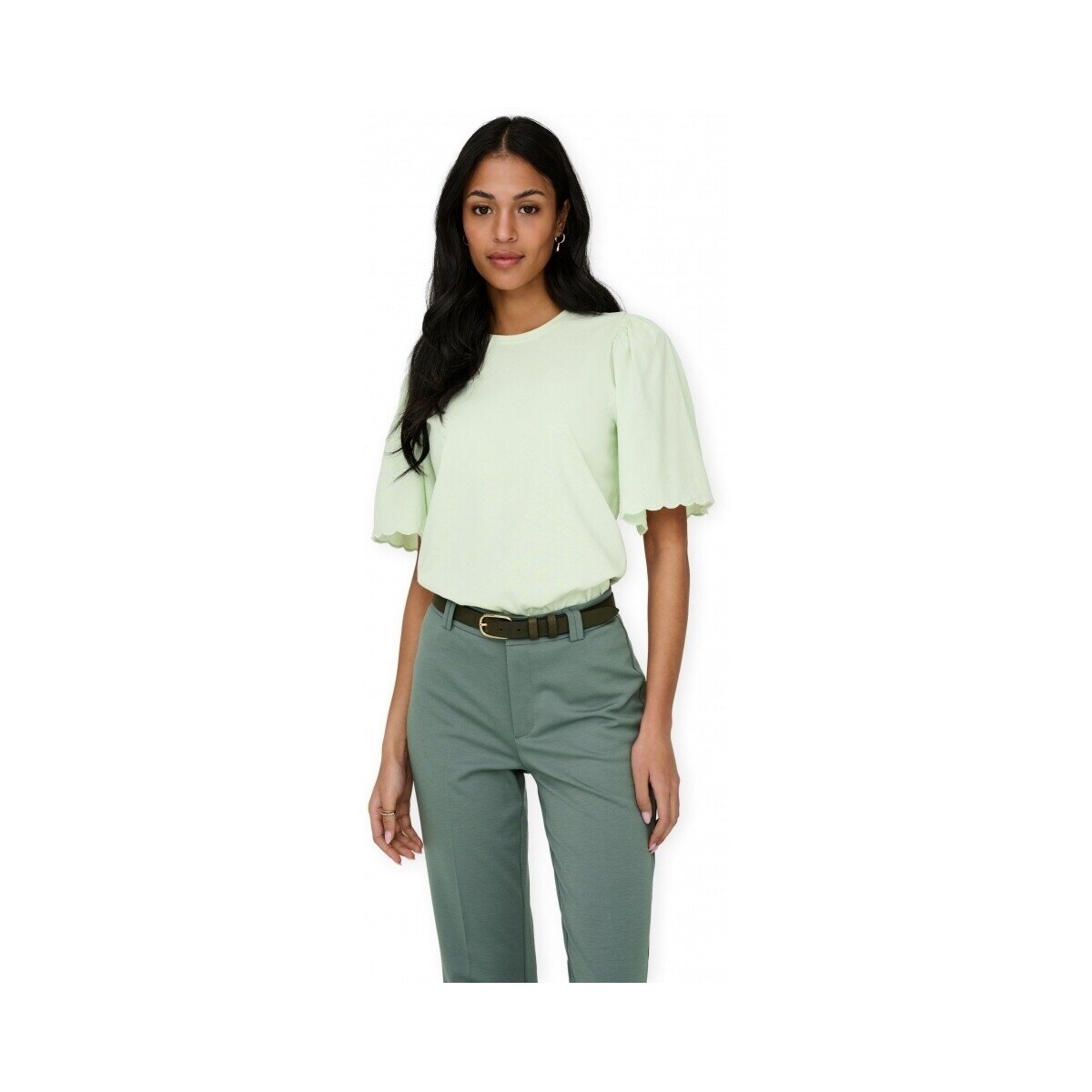 Only Îmbracaminte Top Veronika Life - Green Lily