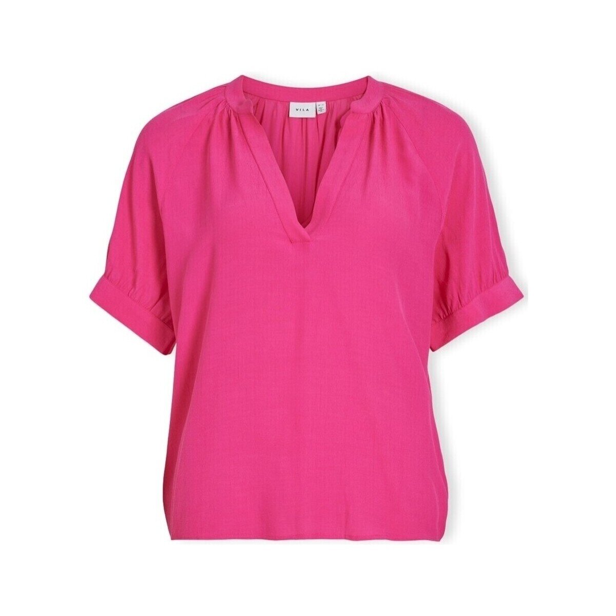 Only Îmbracaminte VILA Top Fulia S/S - Cabaret