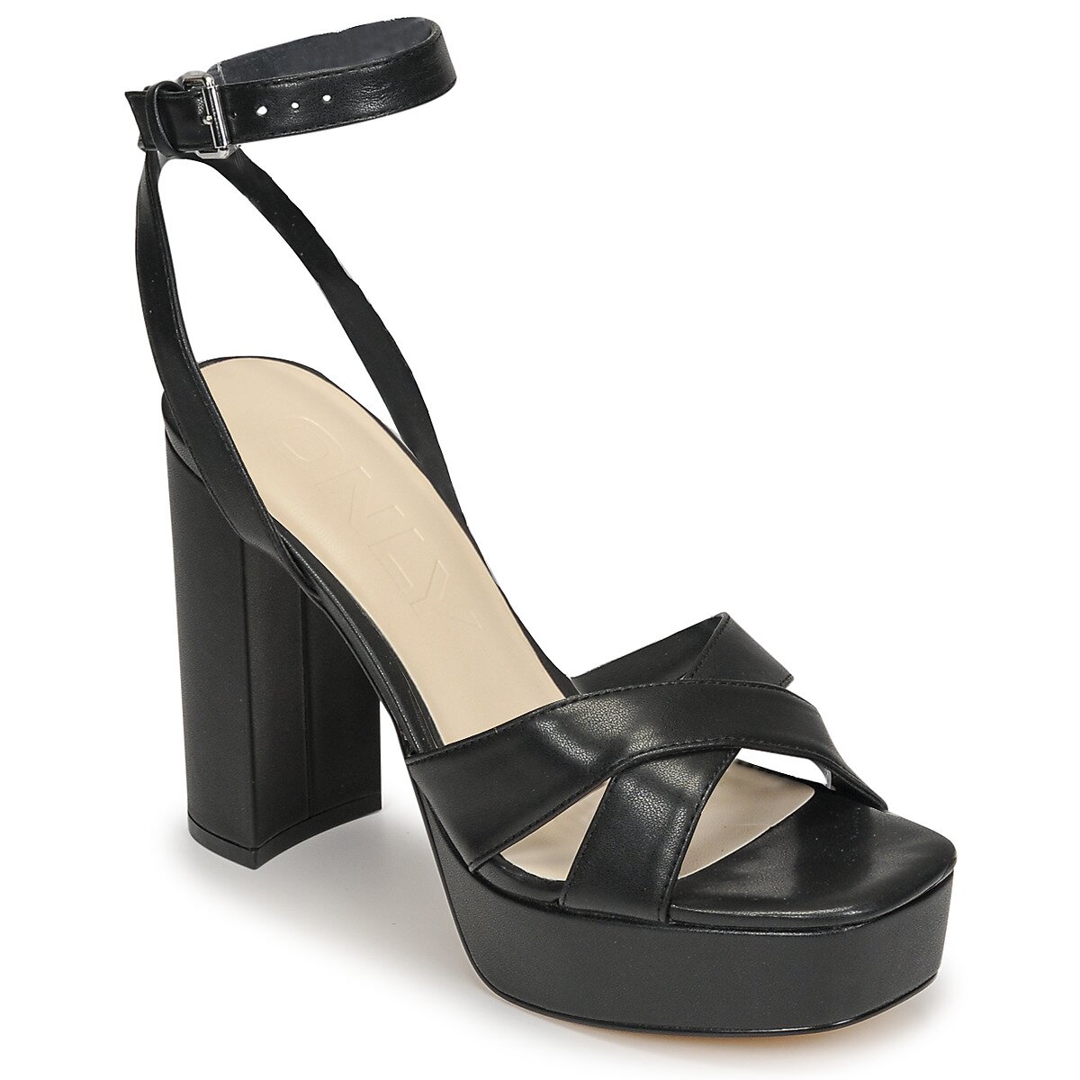 Only Pantofi ONLAUTUM-3 PU HEELED SANDAL