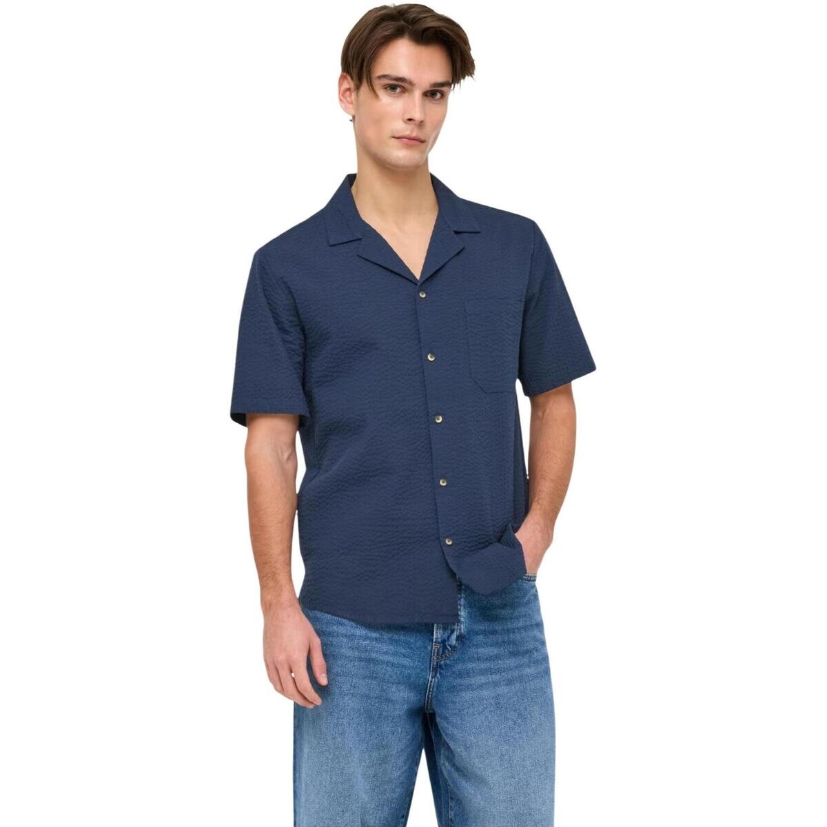 Only & Sons Îmbracaminte ONSEYE RESORT SEERS 0009 SHIRT NOOS 22030342