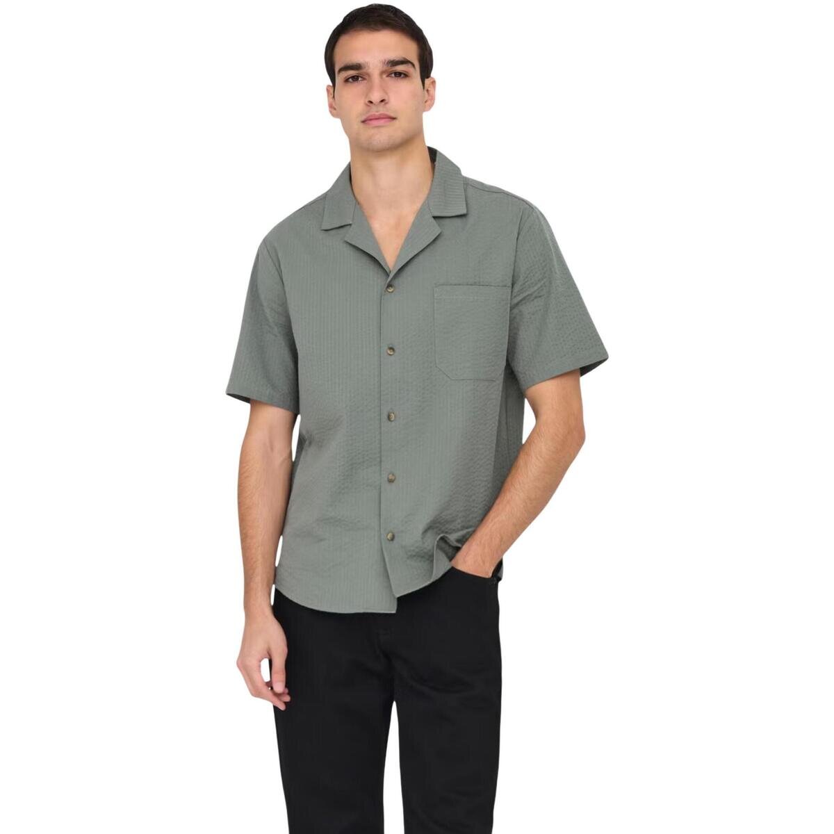 Only & Sons Îmbracaminte ONSEYE RESORT SEERS 0009 SHIRT NOOS 22030342