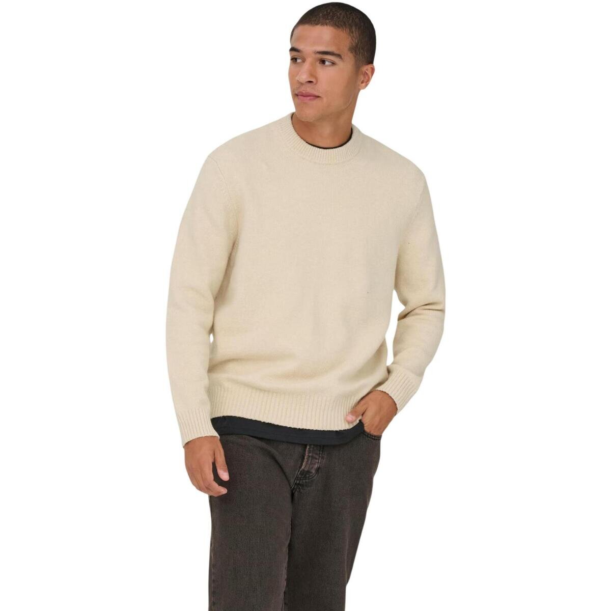 Only & Sons Îmbracaminte Onsjames Rlx Crew Knit Noos 22033783