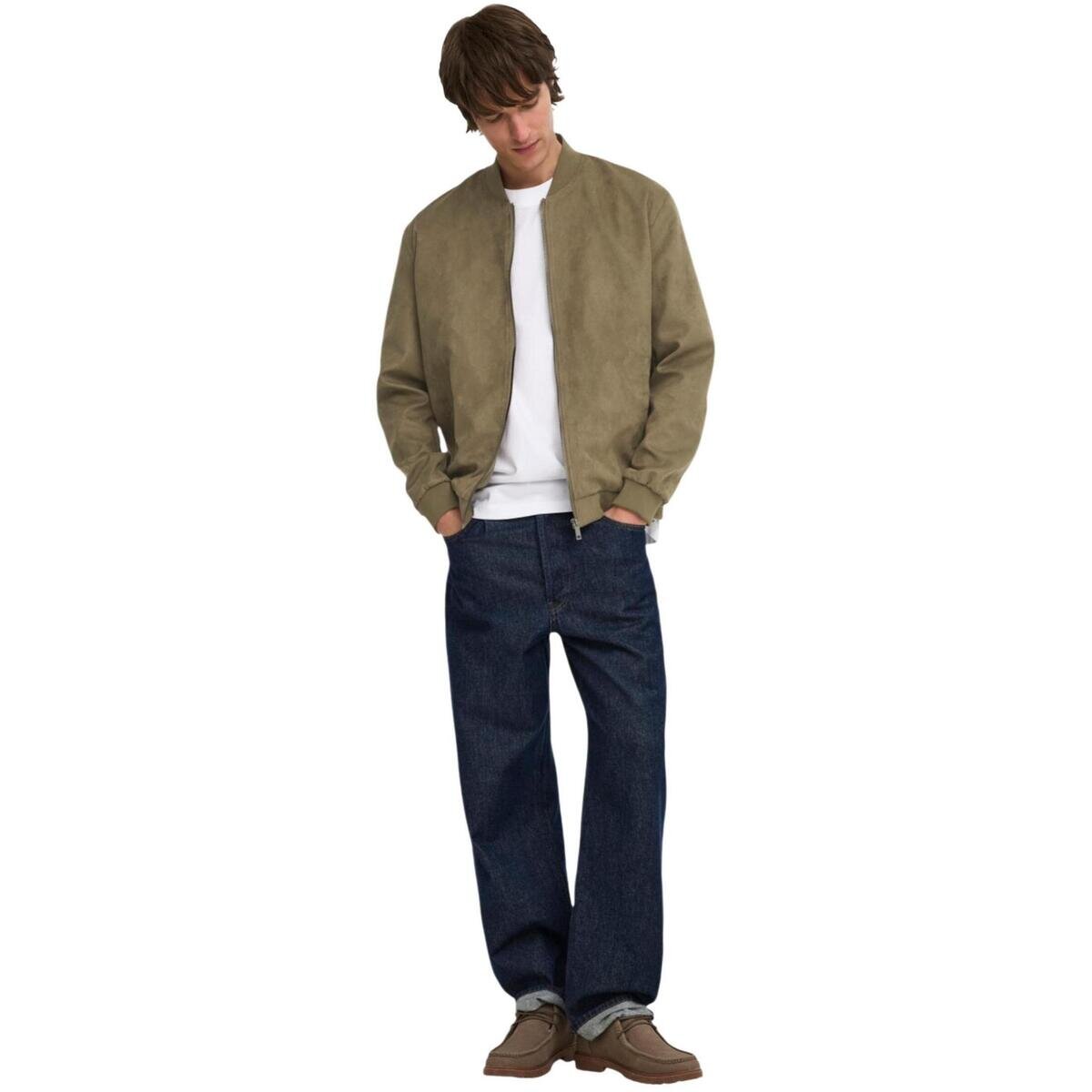 Only & Sons Îmbracaminte Onslucas Fake Suede Bomber Otw Noos 22027463