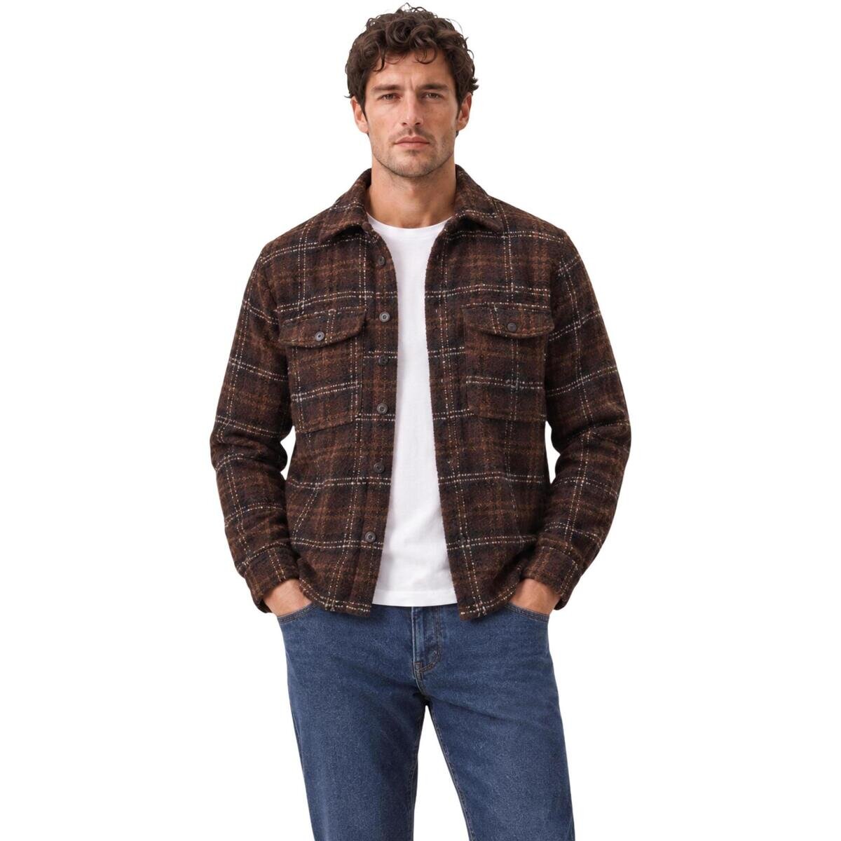 Only & Sons Îmbracaminte Onsluigi Ls Boucle Reg Overshirt 22039262