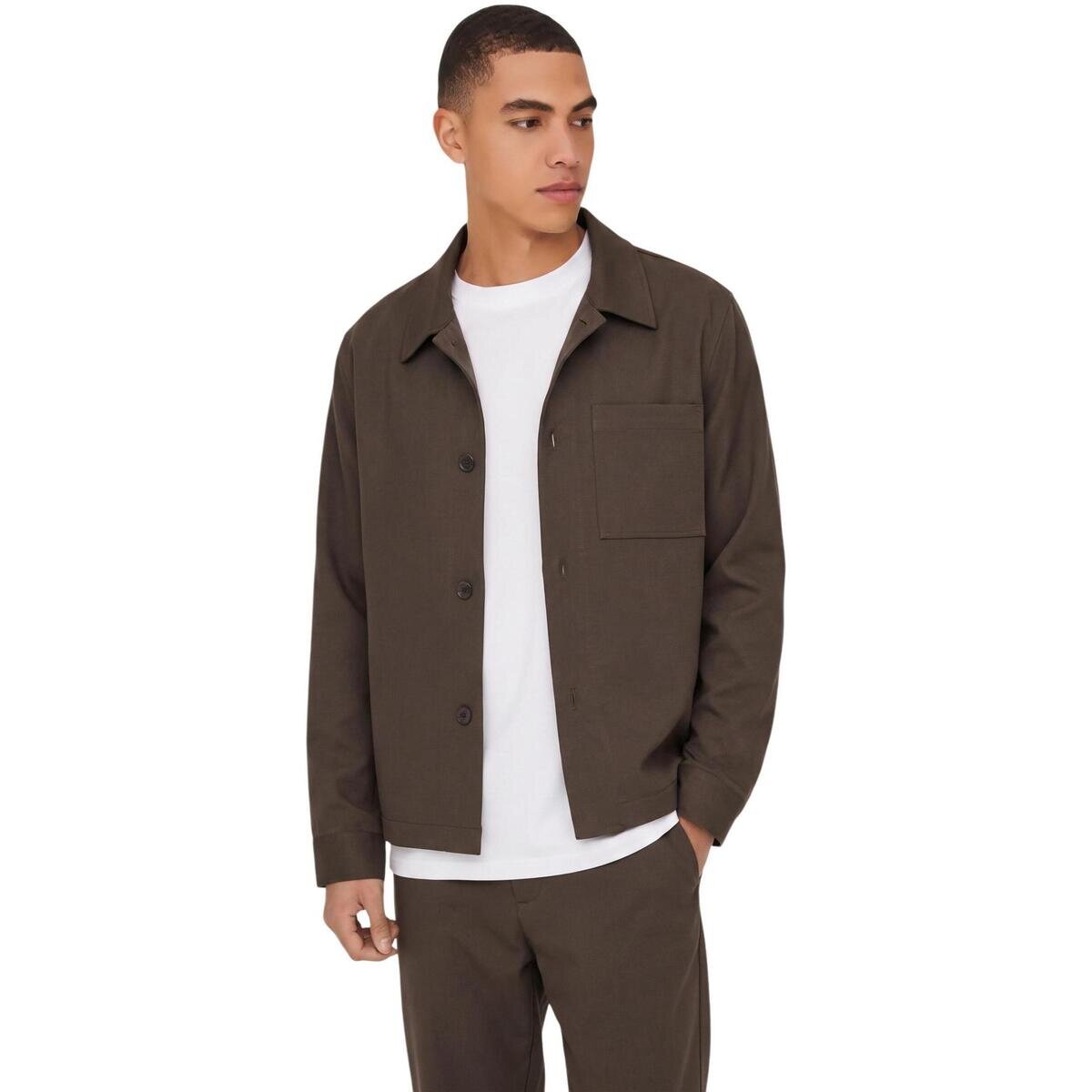 Only & Sons Îmbracaminte Onsmiro Reg 0346 Overshirt Frml 22034289