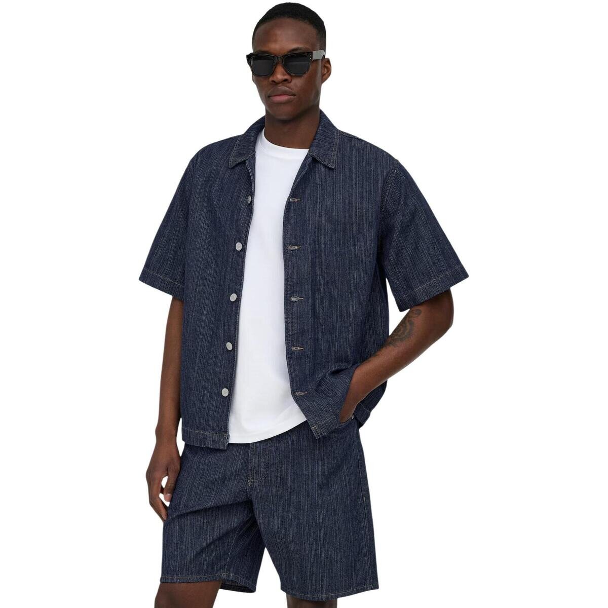 Only & Sons Îmbracaminte Onswayne S/S Db 7354 Azg Dnm Shirt 22037354