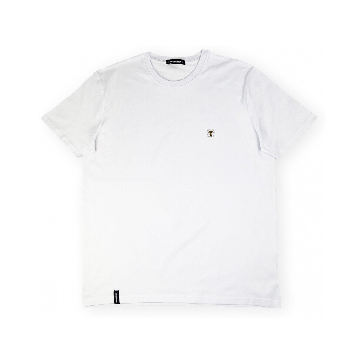 Organic Monkey Îmbracaminte Leonardo The Chimp T-Shirt - White