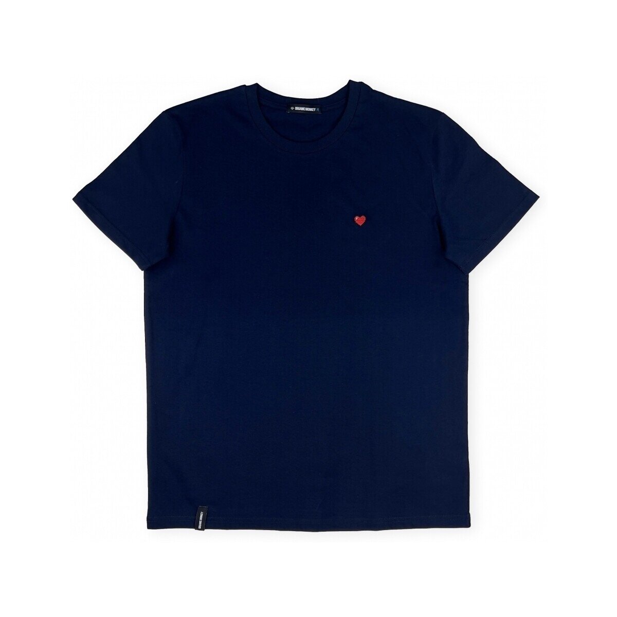 Organic Monkey Îmbracaminte Pixel Heart T-Shirt - Navy