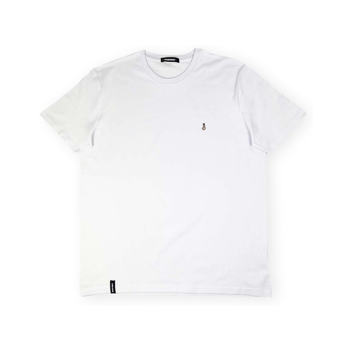 Organic Monkey Îmbracaminte T-Shirt Love Donation - White