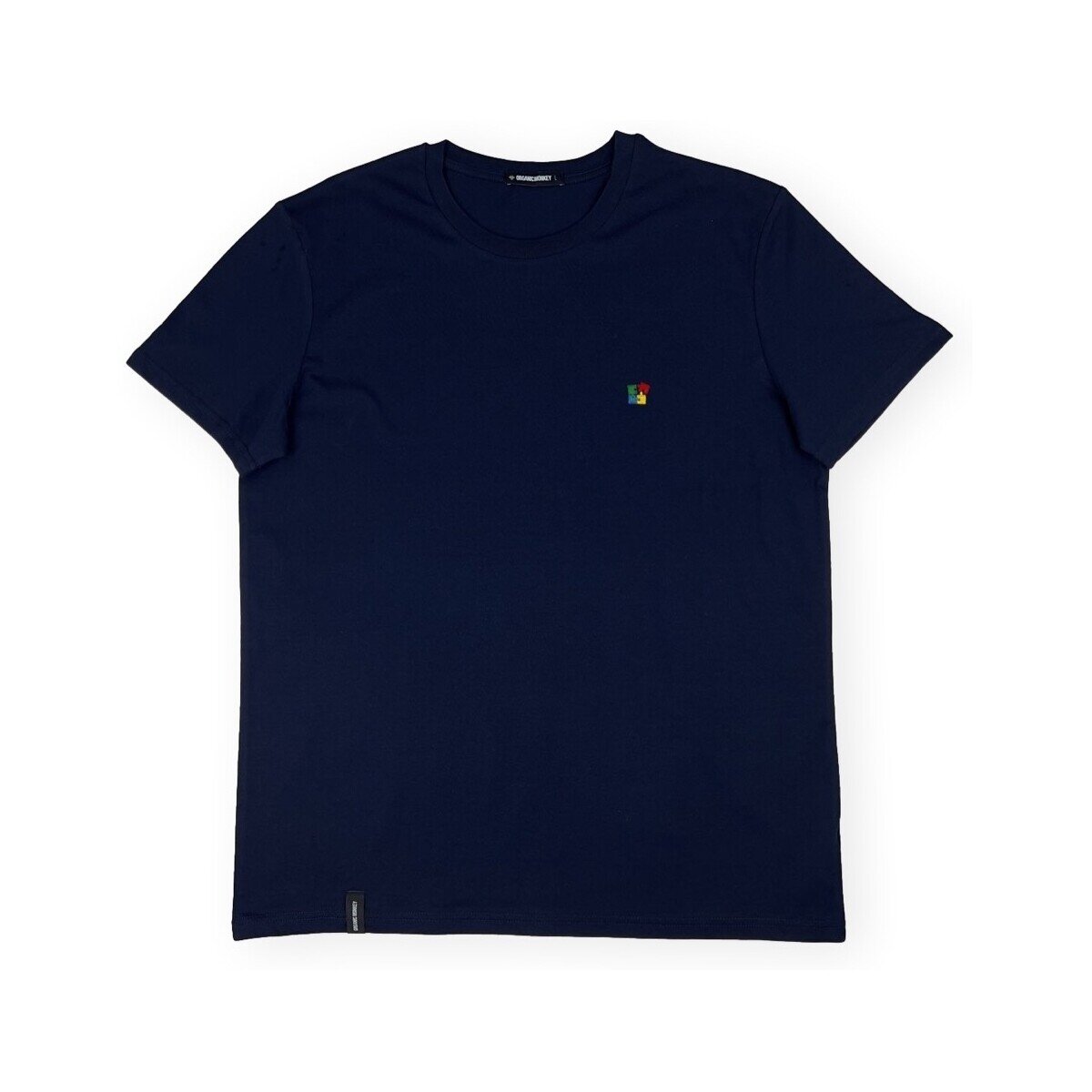 Organic Monkey Îmbracaminte T-Shirt Puzzlematic - Navy
