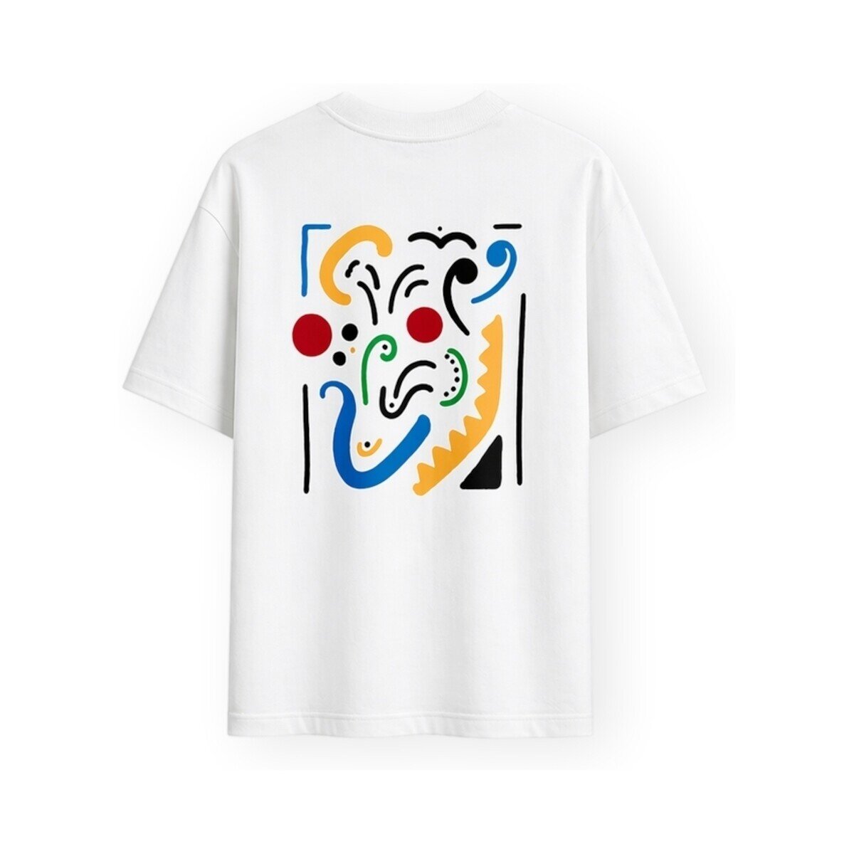 Organic Monkey Îmbracaminte The Art T-Shirt - White