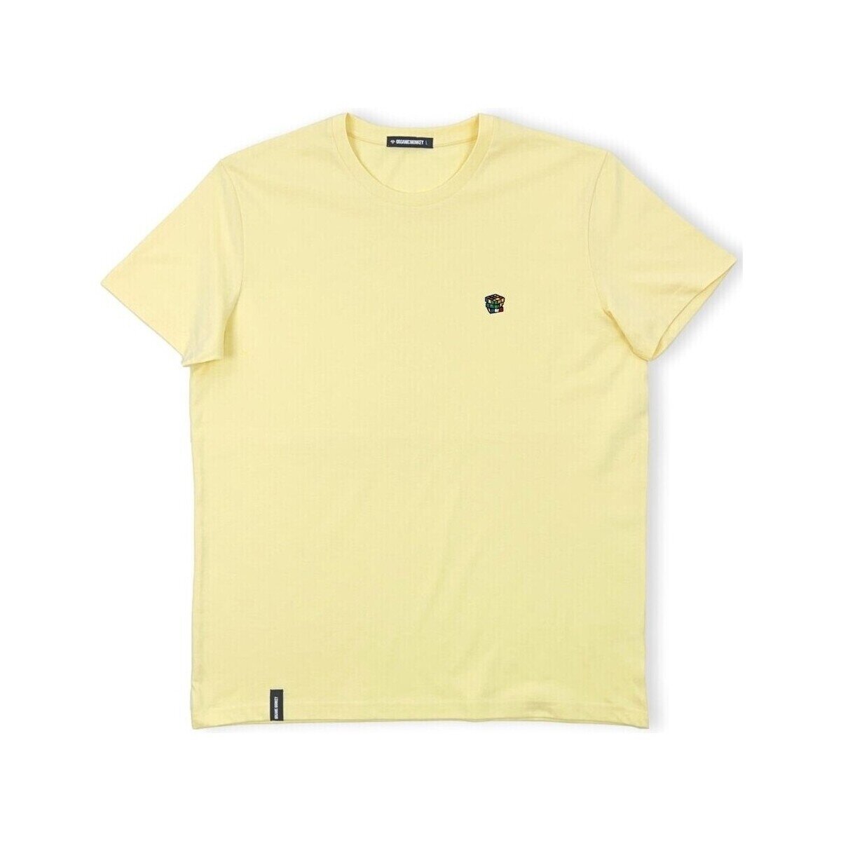 Organic Monkey Îmbracaminte The Great Cubini T-Shirt - Yellow Mango