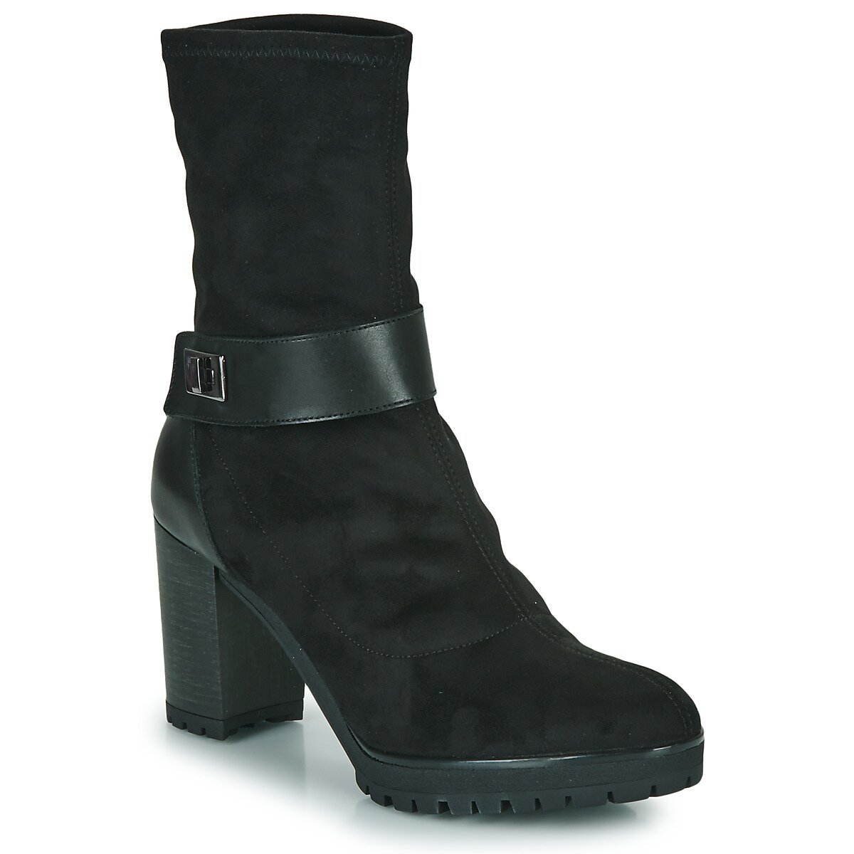 Otess / Zoï Pantofi 12600-LICRA-ANIL-NOIR