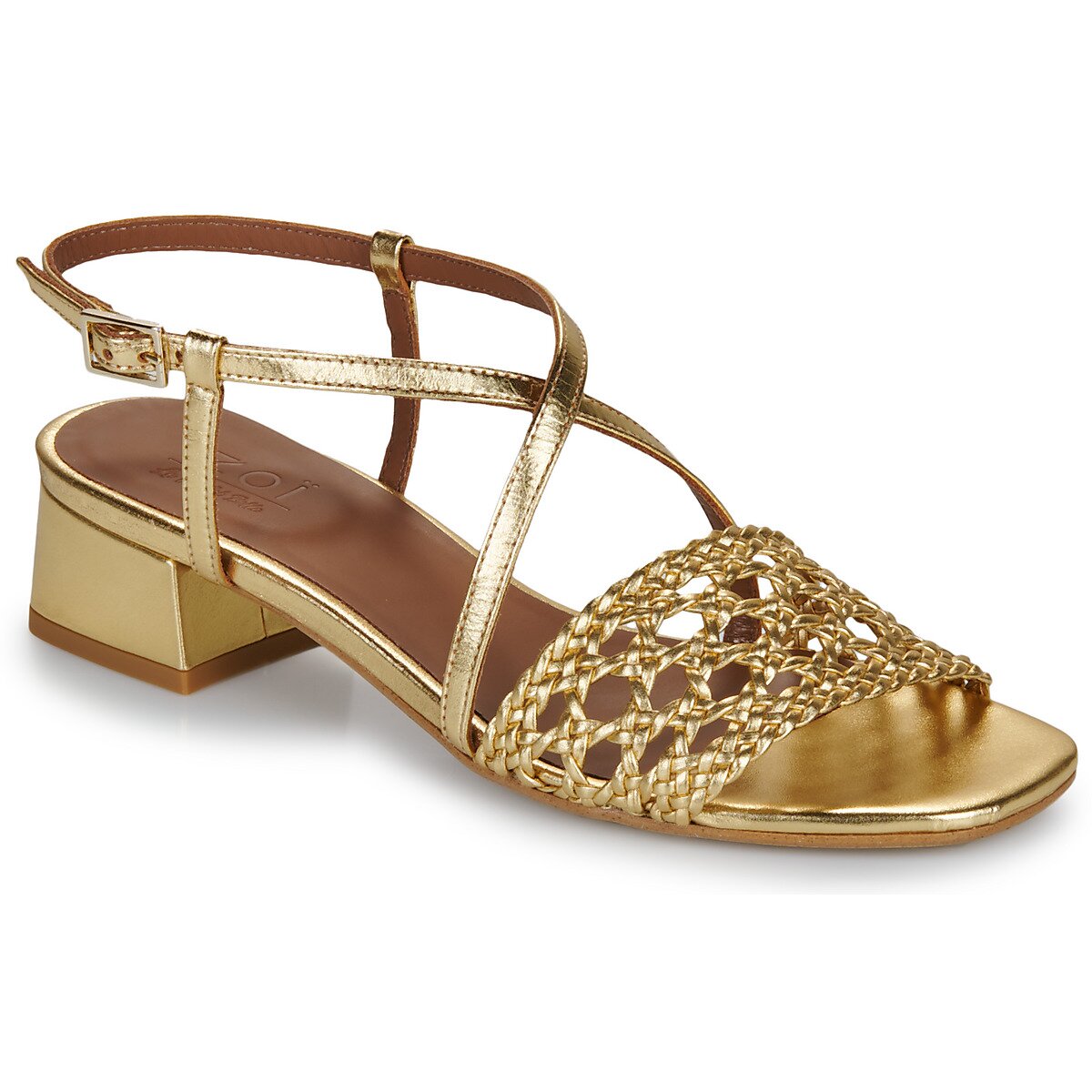 Otess / Zoï Pantofi Z1670-LAMI-GOLD-TRESSE-GOLD