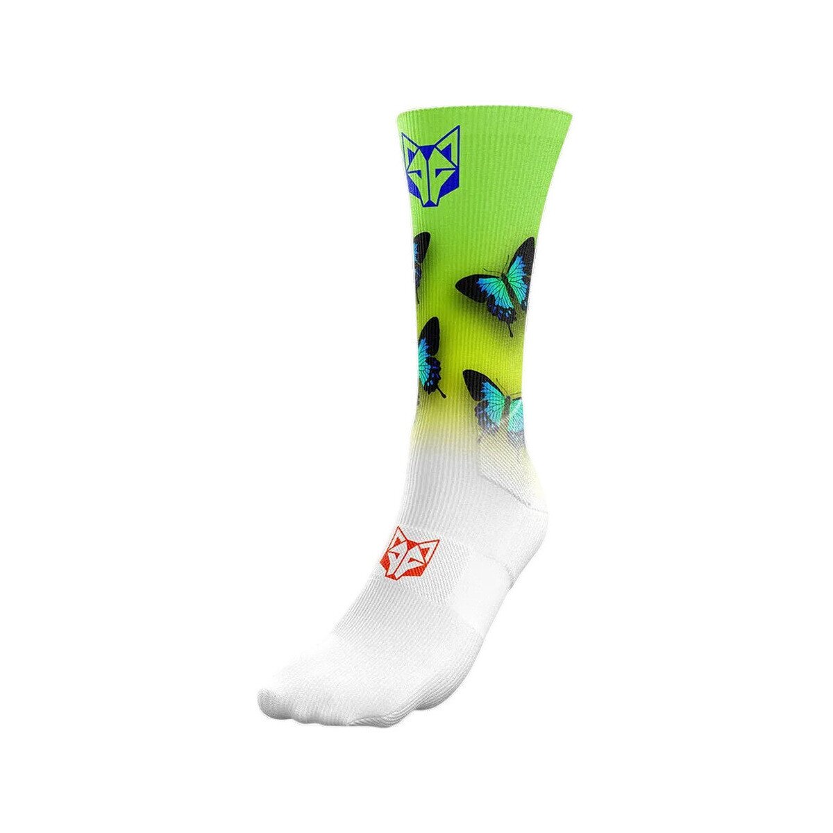 Otso Lenjerie intimă Chaussettes Butterfly vert 95% Polyamide